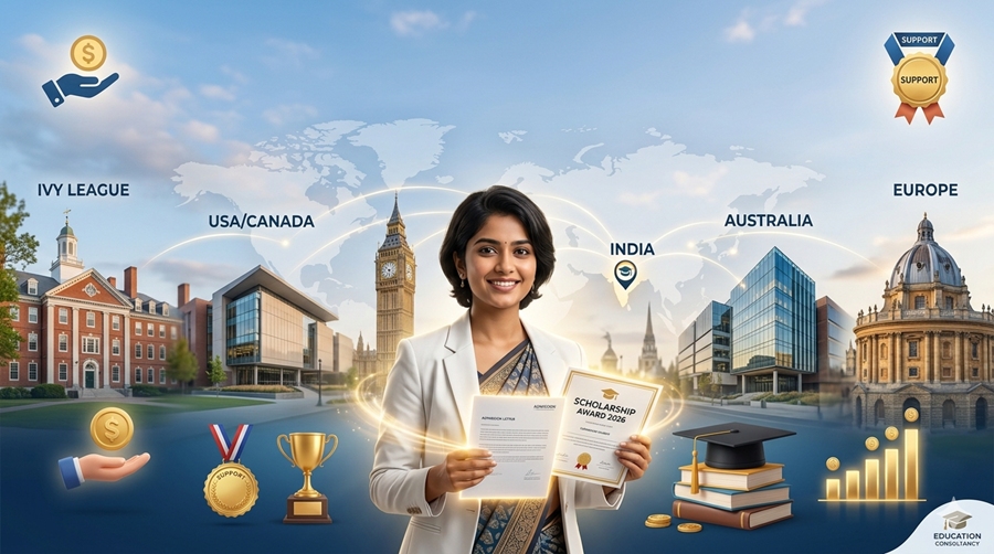 Scholarships for Indian Students to Study Abroad in 2026