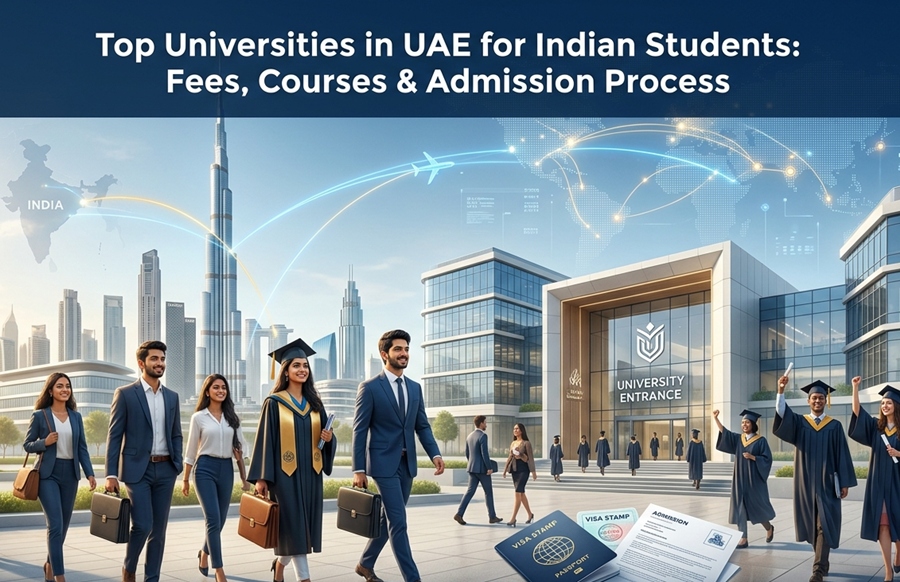Top Universities in UAE for Indian Students: Fees, Courses & Admission Process