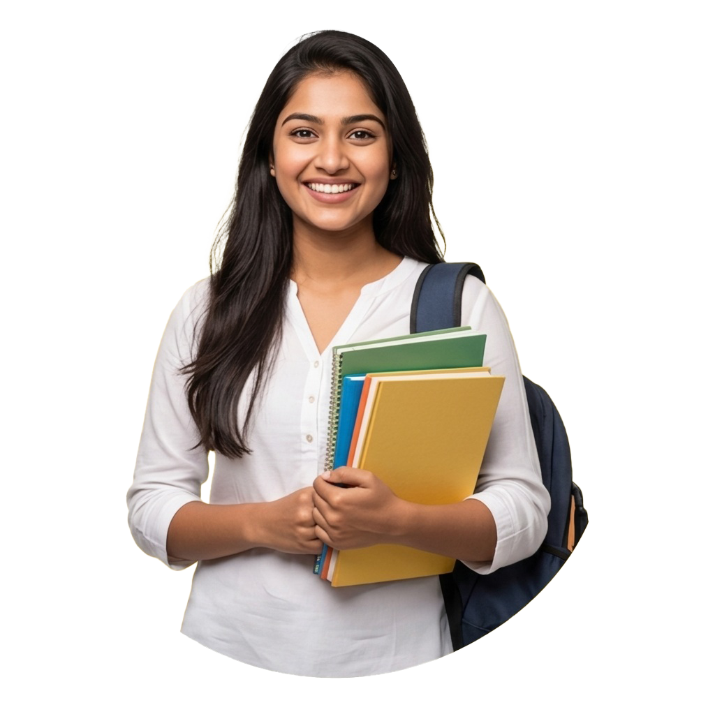 Student ready to study abroad – Smile Career Consultancy