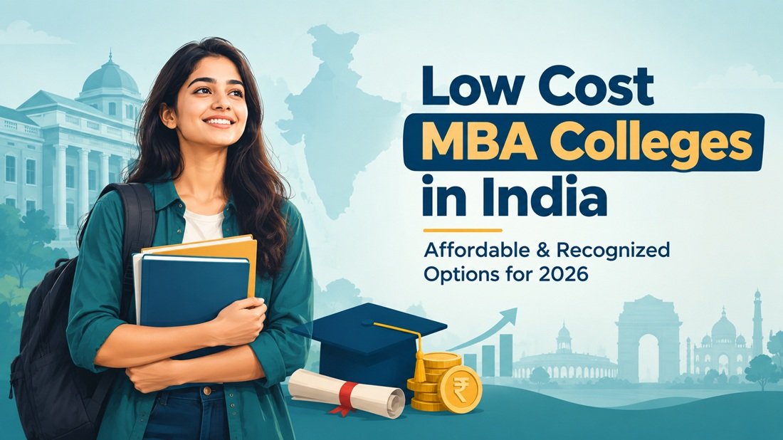 Low Cost MBA Colleges in India: Best Picks for 2026