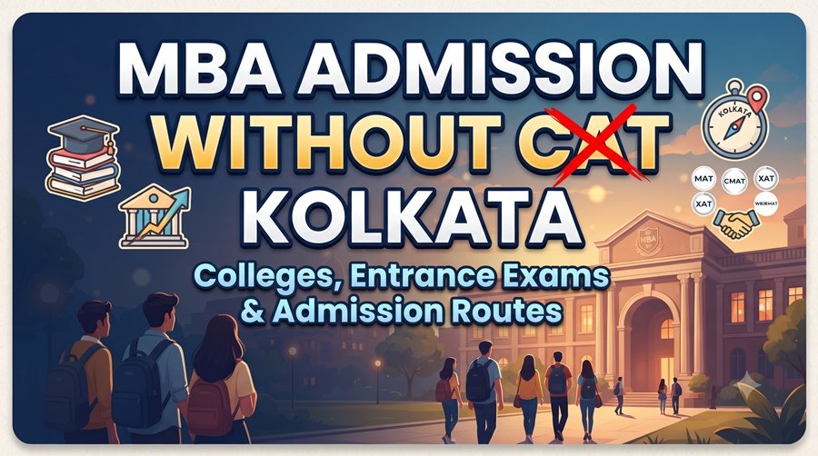 MBA Admission Without CAT Kolkata: Colleges, Entrance Exams & Admission Routes