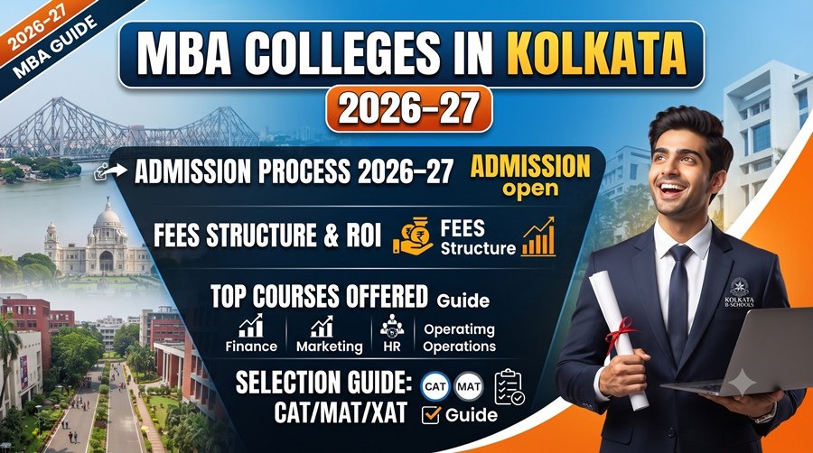 MBA Colleges in Kolkata 2026–27: Admission, Fees, Courses & Selection Guide