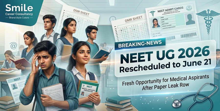 NEET UG 2026 Rescheduled to June 21 After Paper Leak Controversy – Complete Update for Medical Aspirants