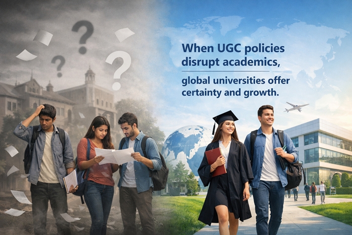 UGC Policy Uncertainty and Its Impact on Students: Why Global Education Offers Stability