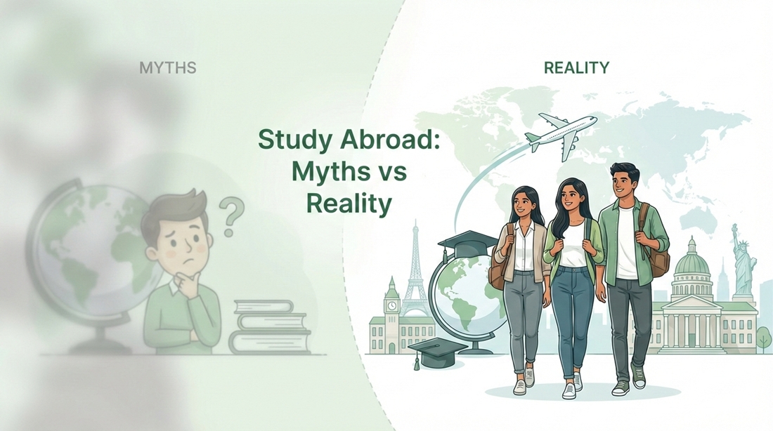 Study Abroad: Myths vs Reality – What Students Need to Know Before Taking the Leap